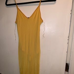 Yellow dress